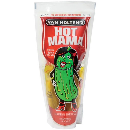 VAN HOLTEN HOT MAMA HOT PICKLE IN A POUCH