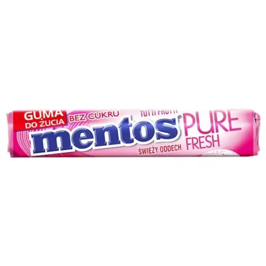 Mentos Pure Fresh Tutti Frutti Chewing Gum