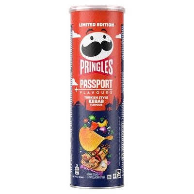 Pringles Passport Turkish Kebab Flavour