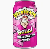 WARHEADS SODA CAN - WATERMELON