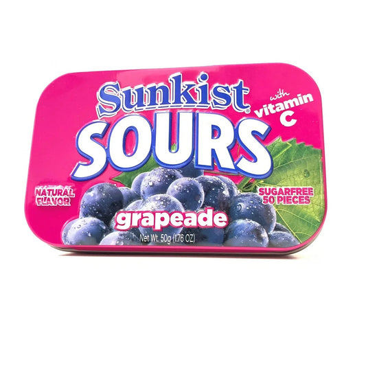 SUNKIST SOURS TIN S/F - GRAPEADE